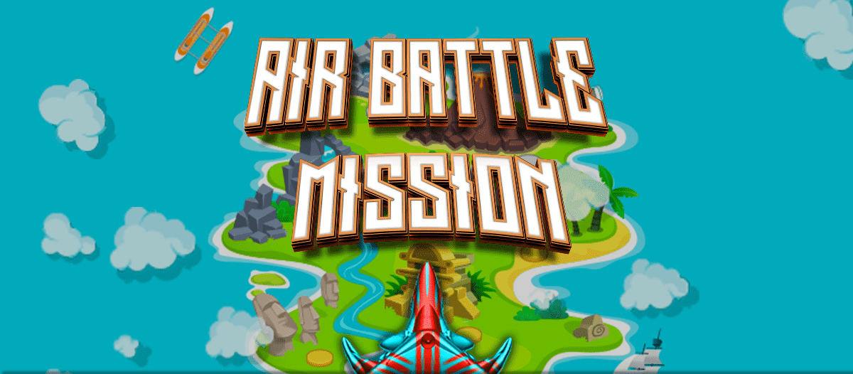 Air battle mission background